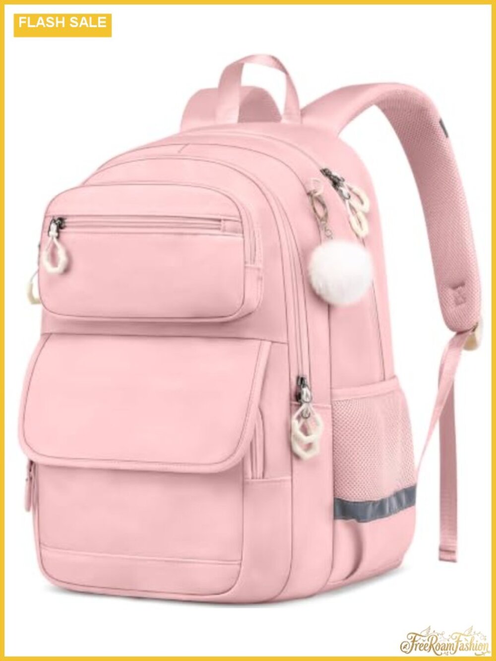 LIBENED Large 15.6" School Laptop Backpack with USB Charging Port for Girls